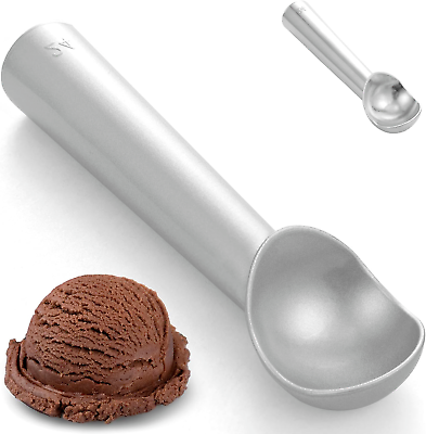 #ad #ad Stainless Steel Ice Cream Scoop Thickening Handle Ergonomic Easy to Useamp;Clean7quot; $11.98