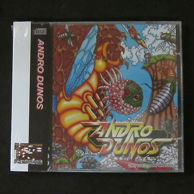 #ad Brand New Factory Sealed with Spine Card Game Neo Geo CD Andro Dunos Region Free $49.90