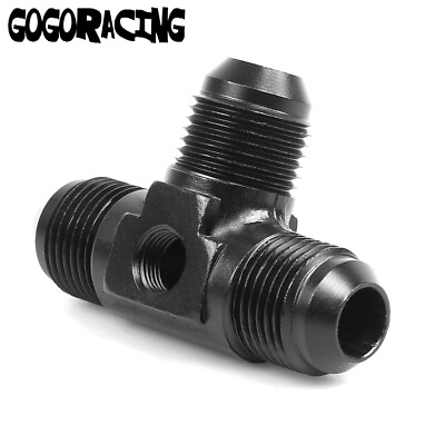 #ad Fuel Pressure Fitting 6 8 10 12AN Male to Female 1 8 NPT Gauge Port Hose Adapter $12.99