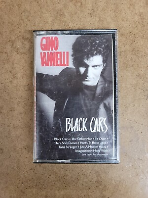 #ad Black Cars by Gino Vannelli CD May 2001 One Way Records $8.30