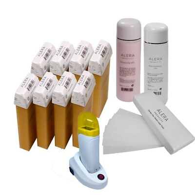 #ad Waxing Starter Kit with Gold Wax in Roll On for Sensitive skin $89.00