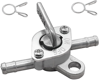 #ad 3 16quot; Inline Gas Fuel Petcock On Off Switch Shut off Valve .Suitable for Motorcy $17.60