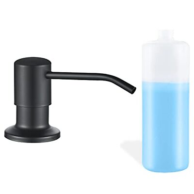 #ad Built In Soap Dispenser for Kitchen Sink Countertop Pump Head with Bottle $26.32