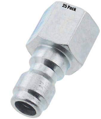 25 1 4quot; FPT Female Plug Quick Connect Coupler for Pressure Washer Nozzle Gun $58.99