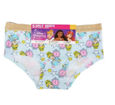 Girls briefs five pack coverage comfort and fun the opaque fabric and brush #ad $8.00