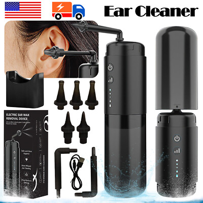 #ad Water Powered Ear Cleaner Ear Wax Removal Tool Earwax Washer Lavage Kit NEW $22.99