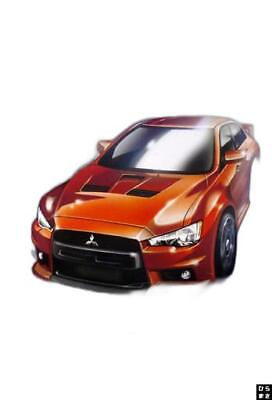 #ad Mitsubishi Lancer Evo X Red quot;Tomica COOL DRIVEquot; Overseas specifications mini c $13.04