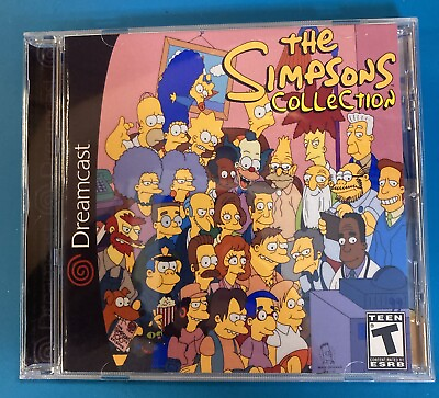 #ad The Simpsons Collection Sega Dreamcast $40.99