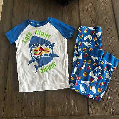 #ad Wonder Nation Boys 4T Pajamas Shark Hot Dogs $9.95