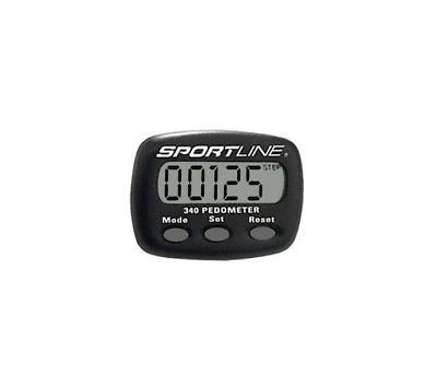 #ad Sportline 340 Multi Function Pedometer Simple Belt Clip Steps Distance $7.69