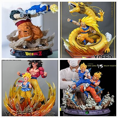 #ad Dragon Ball Z 1 4 Scale Resin Statues Kd Collectables Xceed Goku Vs Vegeta Super $5000.00