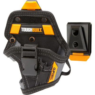 #ad Compact Drill Holster in Black with Cliptech Hub Drill Bit Pockets and Robust R $26.55
