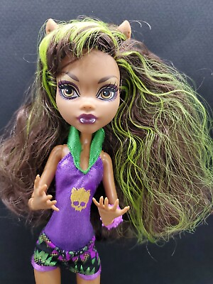 #ad MONSTER HIGH CLAWDEEN WOLF POWER GHOULS WONDER WOLF DOLL CRIME FIGHTING HERO $19.99