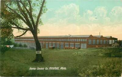#ad Pittsfield Massachusetts Stanley Electric Valentine amp; Sons Postcard 21 10753 $9.09