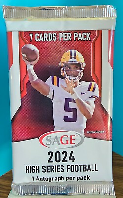 #ad 2024 SAGE Football HIGH Series BASE #96 200 Complete your Set You Pick Card $1.59