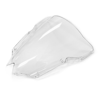 #ad Windshield Double Bubble For Yamaha YZF R6 2008 2016 Clear Windscreen 08 16 $25.17