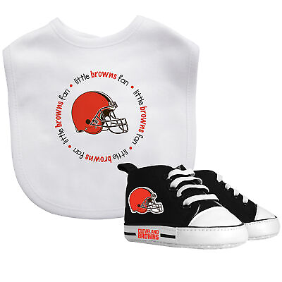 #ad BabyFanatic Cleveland Browns Officially Licensed NFL 2 Piece Gift Set $29.99