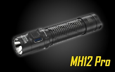 #ad NITECORE MH12 Pro 3300 Lumen USB C Rechargeable Flashlight Battery included $95.00