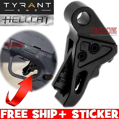 #ad Tyrant Designs I.T.T.S ALL STEALTH BLACK Trigger Shoe Springfield HELLCAT PRO $76.94