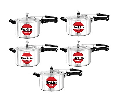 Pack Of 5 Hawkins Toy Classic Pressure Non Working Cooker For Kids Home Decor $70.99