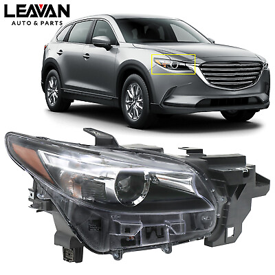 #ad LED Headlight Headlamp W O AFS Passenger Assembly For Mazda CX 9 CX9 2016 2020n $252.99