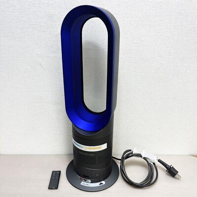 #ad #ad Dyson AM04 Blue Hot amp; Cool Heater Table Fan with Remote Control 100V Expedite FS $159.99