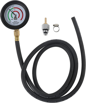 #ad CMTOOL Exhaust Back Pressure Tester with 6 Foot Hose Exhaust Back Pressure Kit $47.55