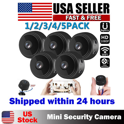 #ad 1080P Mini Spy Camera WiFi HD Hidden IP Night Vision Camcorder Home Security Cam $10.99