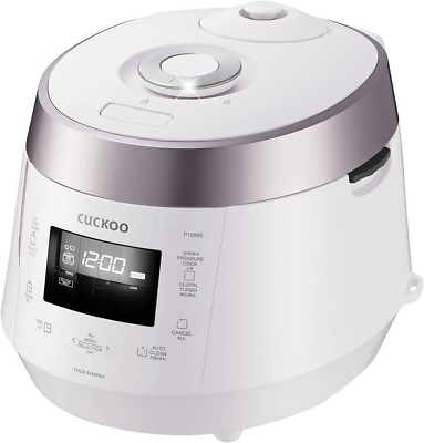 #ad CRP P1009SW 10 Cup Electric Heating Pressure Cooker amp; Warmer – 12 Built In Progr $375.36