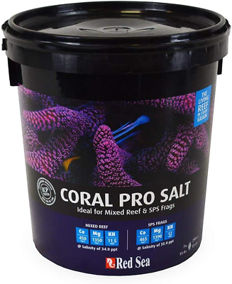 #ad Red Sea Fish Pharm ARE11220 Coral Pro Marine Salt for Aquarium 55 Gallon $64.99