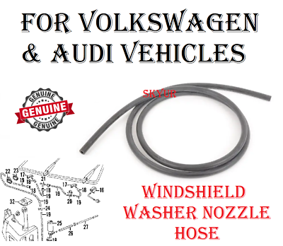 #ad AUDI VW A3 A4 A8 Q5 Beetle CC Eos Golf Jetta Passat Windshield Wiper Washer Hose $33.33