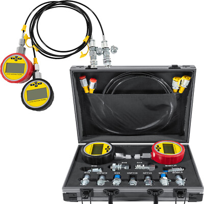 #ad for Excavator 70M Hydraulic Pressure Test Checker Kit w 10000PSI 70MPa Digital $369.99