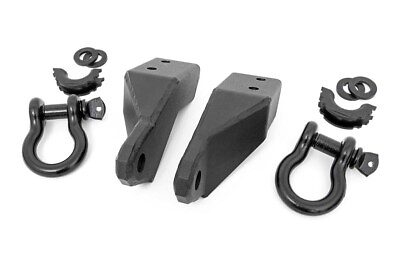 #ad #ad Rough Country For Toyota Tow Hook to Shackle Kit w D Rings 07 20 Tundra RS153 $89.95