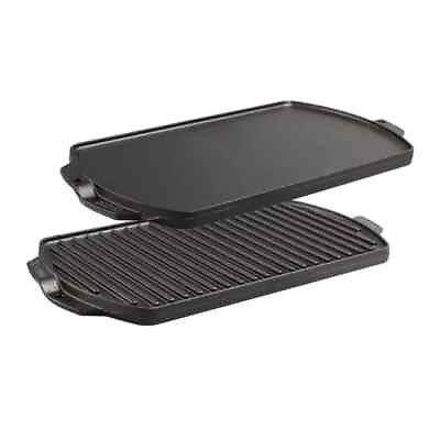 #ad Lodge Seasoned Cast Iron Reversible Grill Griddle $30.48