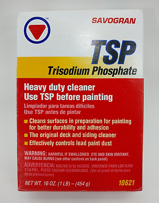 #ad Trisodium Phosphate TSP PHOSPHATE Cleaner Cleaning Powder 1 pound SAVOGRAN 10621 $24.86
