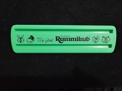 #ad 1994 My First Rummikub Kids Game Replacement Pieces Green Rack $2.95