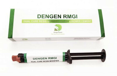 #ad Dental RMGI Self Adhesive Resin Permanent Cement For All Ceramic Crowns 8gm Syr $37.90