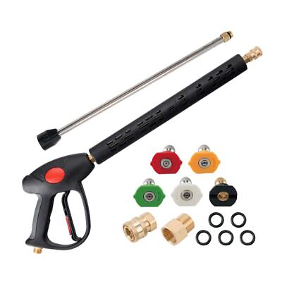 #ad Pressure Washer with Extension Wand for Hot and Cold Water 40 Inch 4000 PSI $37.48