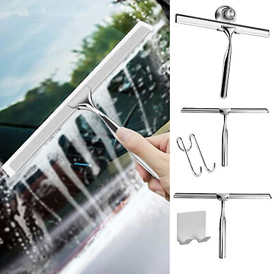 #ad Window Squeegee Rubber Wiper Blade Shower Screen Washer Glass Small Cleaning $19.92