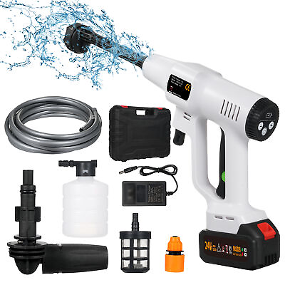 #ad Handheld Pressure Washer Cleaner with 1500*10mAh LCD Display S5E2 $65.46