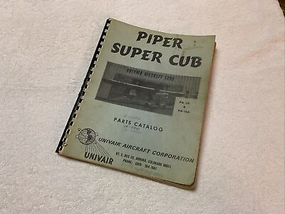 #ad Piper PA 18 amp; PA 18A Super Cub Parts Catalog Vintage Used Condition $19.99