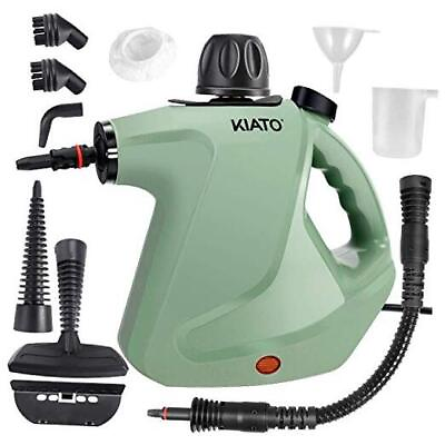 #ad Handheld Steam Cleaner Steamer for Cleaning 10 in 1 Handheld Steamer Green $64.59