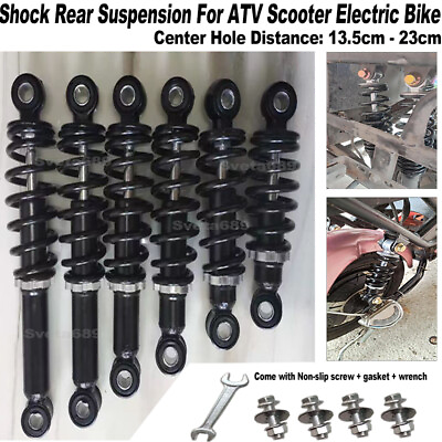 #ad For Bicycle E Bike ATV Scooter Dirt Electric Bike Shock Absorber Rear Suspension $49.39
