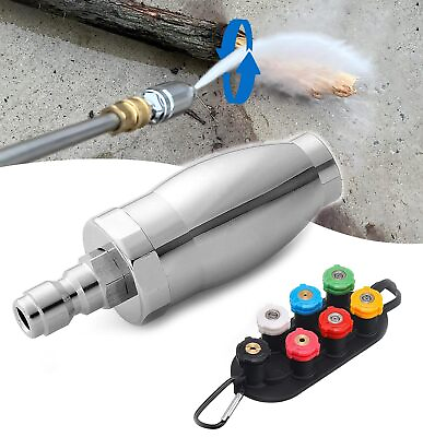 #ad Stainless Rotating Turbo Nozzle for Pressure Washer 3600 PSI Pressure Washer... $29.84
