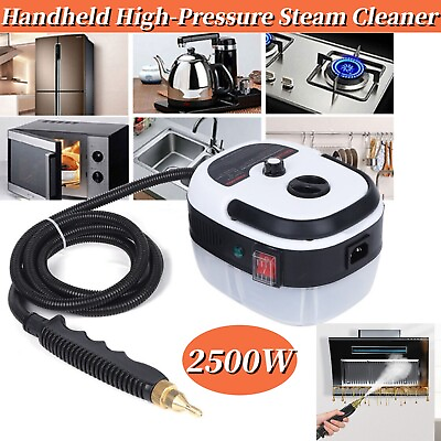 #ad 2500W High Pressure Steam Cleaner Household Car Steam Cleaner Cleaning Machine $39.90
