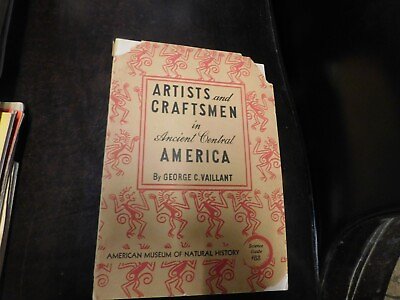 #ad Artists and Craftsman In Ancient Central America Magazine Guide # 88 1945 $5.49