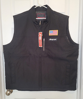 #ad SNAP ON TOOLS ZIP UP VEST MEN#x27;S XL NEW WITH TAG $124.99
