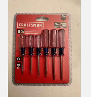 Craftsman CMHT65043 Screwdriver Set 6 Piece #ad $10.99