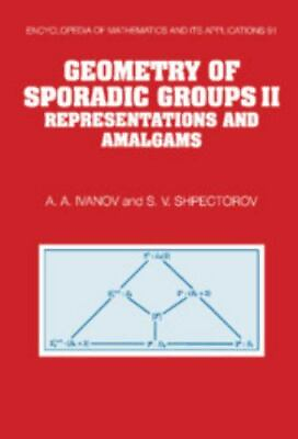 #ad Geometry Of Sporadic Groups: Volume 2 Representations And Amalgams encyclop... $197.44