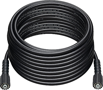 #ad 50 Ft PVC Pressure Washer Hose 3200 Max PSI for Gas and Electric Pressure Wa $39.55